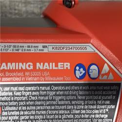 AS-IS Milwaukee FUEL 3-1/2 in. 18-Volt 21-Degree Lithium-Ion  (Tool-Only)