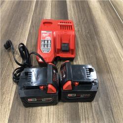 AS-IS Milwaukee 18-Volt Lithium-Ion XC Starter Kit with (2) 5.0Ah Batteries and Charger