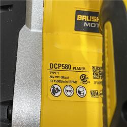 AS-IS DEWALT 20V MAX XR Cordless Brushless 3-1/4 in. Planer (Tool Only)