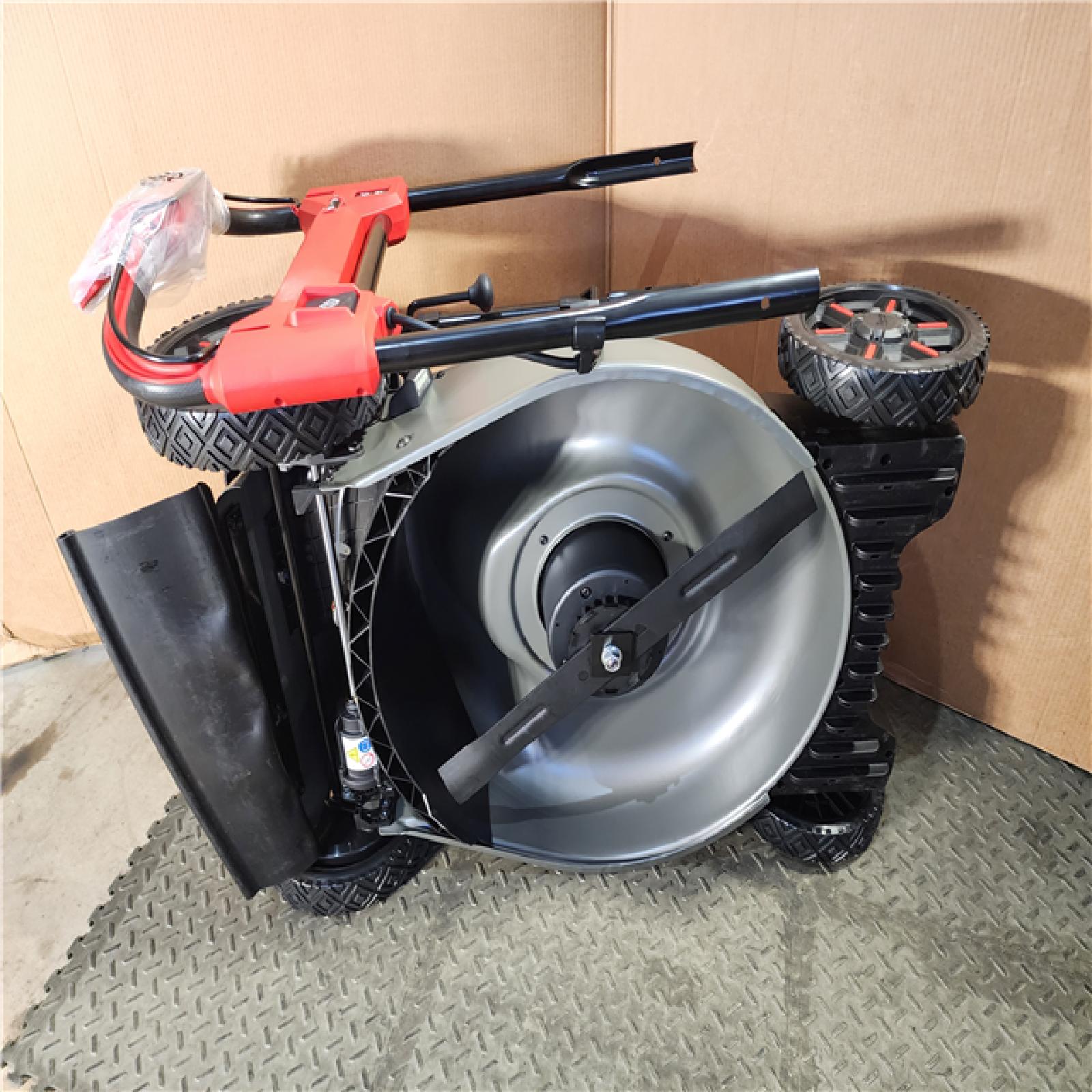 HOUSTON LOCATION - AS-IS M18 FUEL Brushless Cordless 21 in. Walk Behind Dual Battery Self-Propelled Mower W/(2) 12.0Ah Battery and Rapid Charger