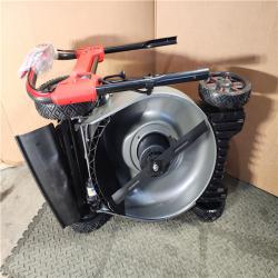 HOUSTON LOCATION - AS-IS M18 FUEL Brushless Cordless 21 in. Walk Behind Dual Battery Self-Propelled Mower W/(2) 12.0Ah Battery and Rapid Charger
