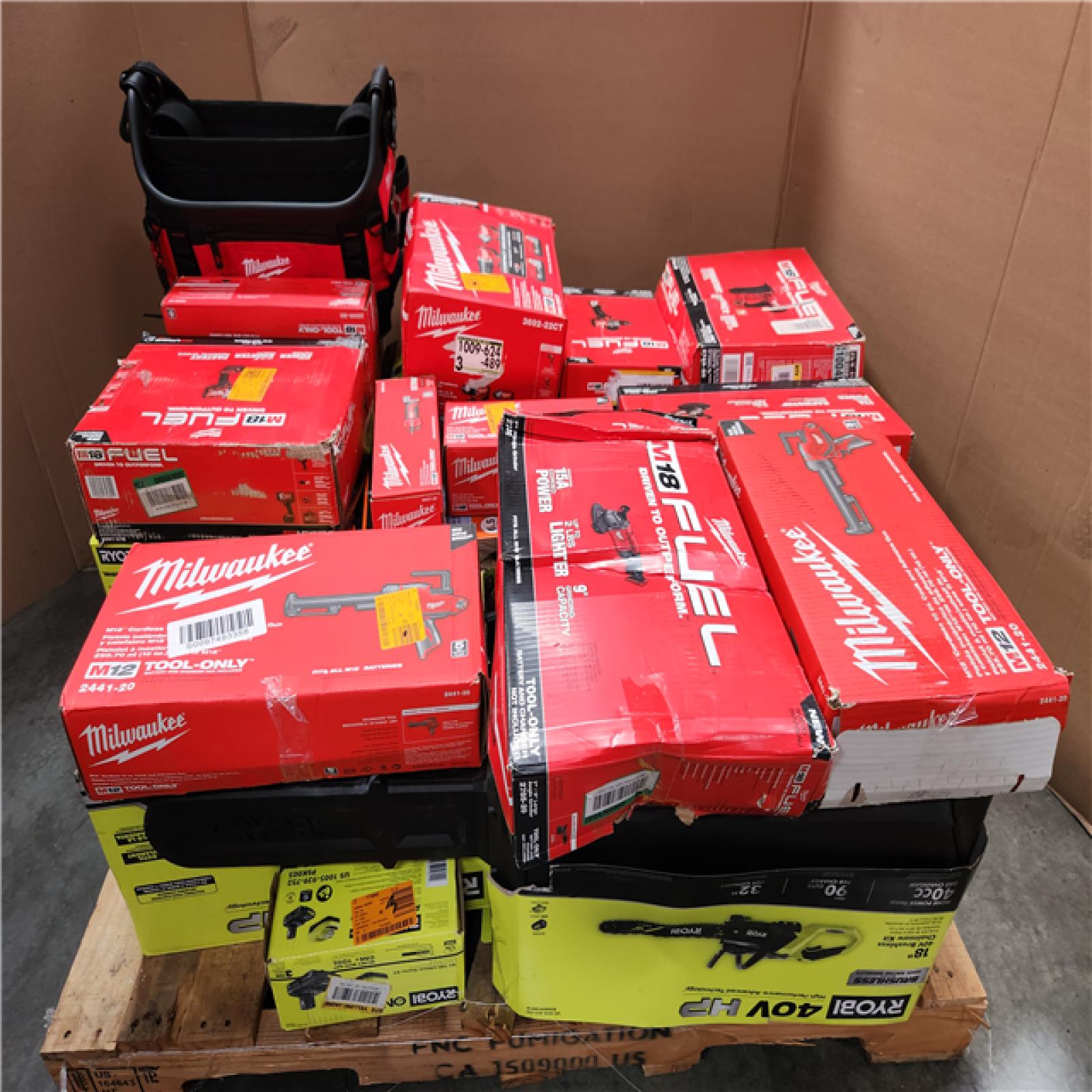 CALIFORNIA AS-IS TOOL PALLET