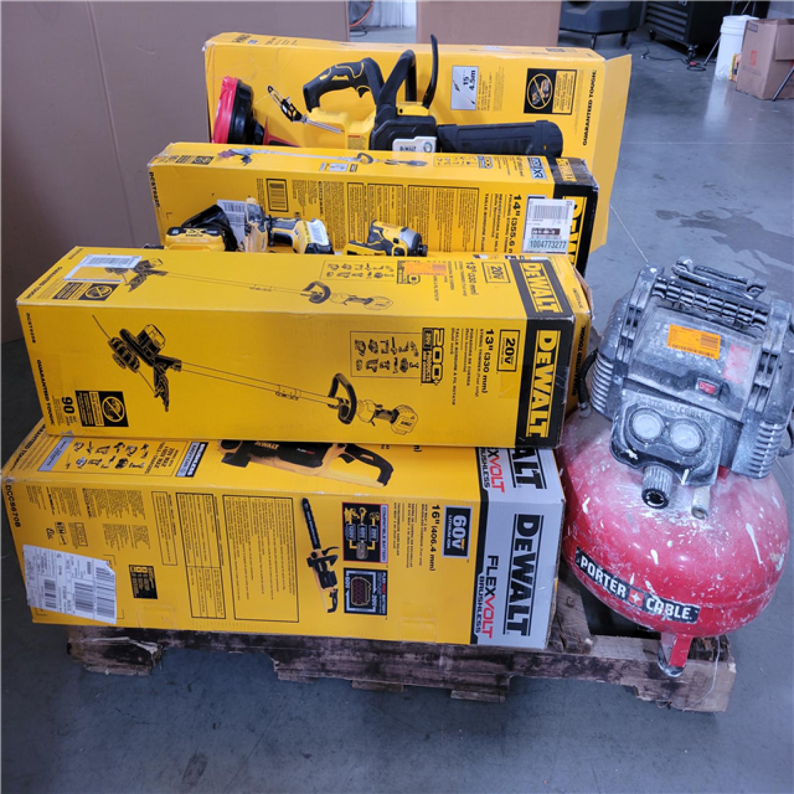 CALIFORNIA AS-IS TOOL PALLET