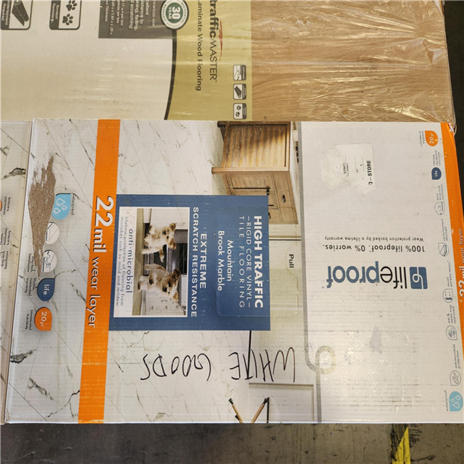 Phoenix AS-IS Mixed Flooring Pallet (21 Boxes)