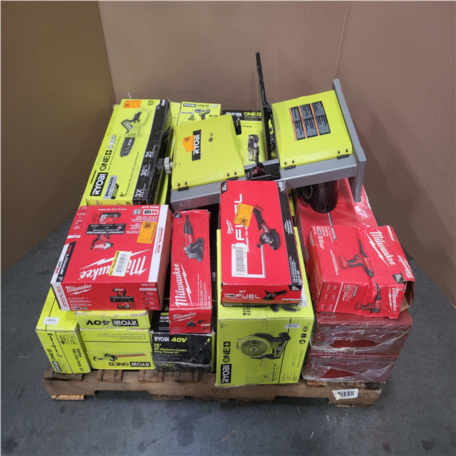 CALIFORNIA AS-IS TOOL PALLET