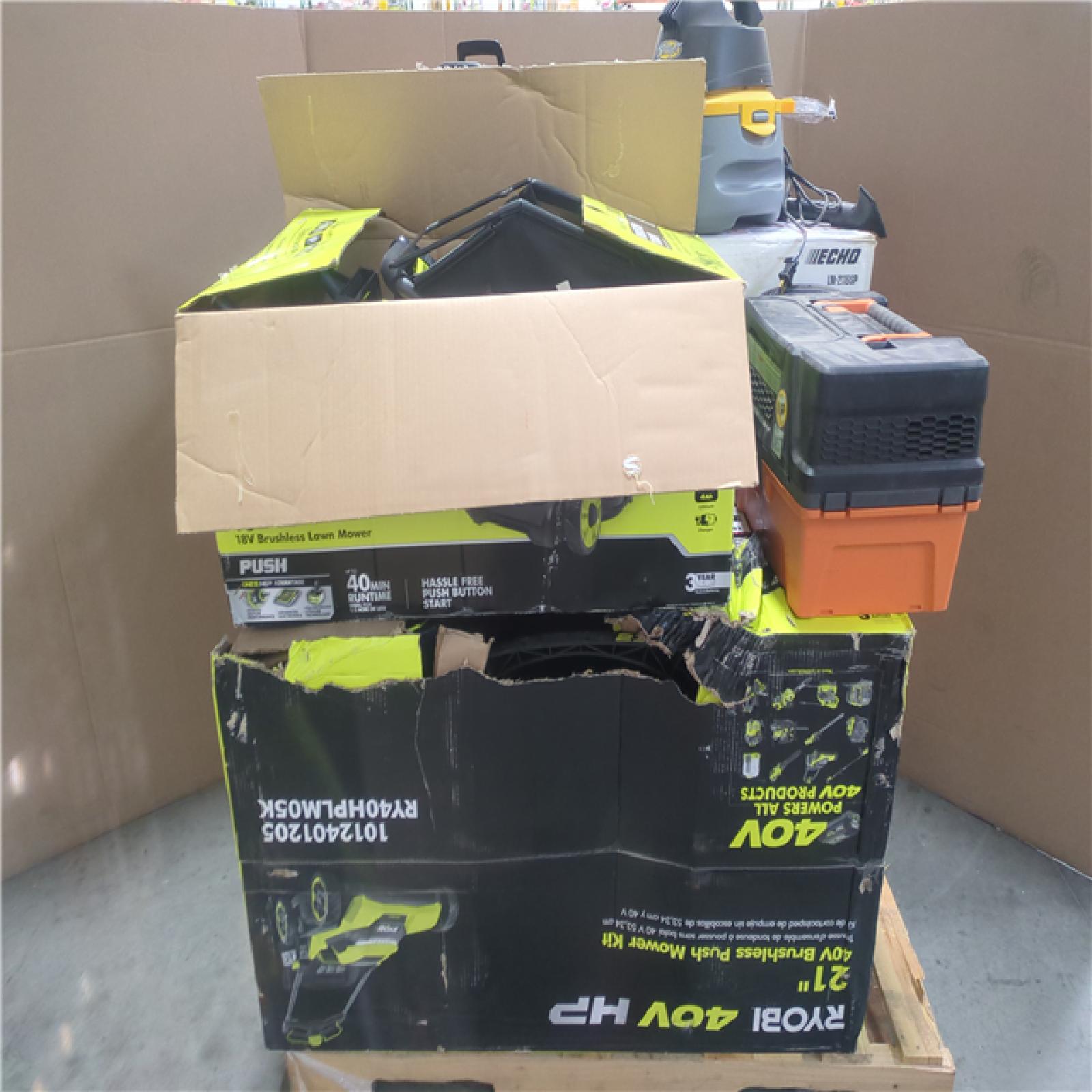 CALIFORNIA AS-IS OUTDOOR POWER EQUIPMENT
