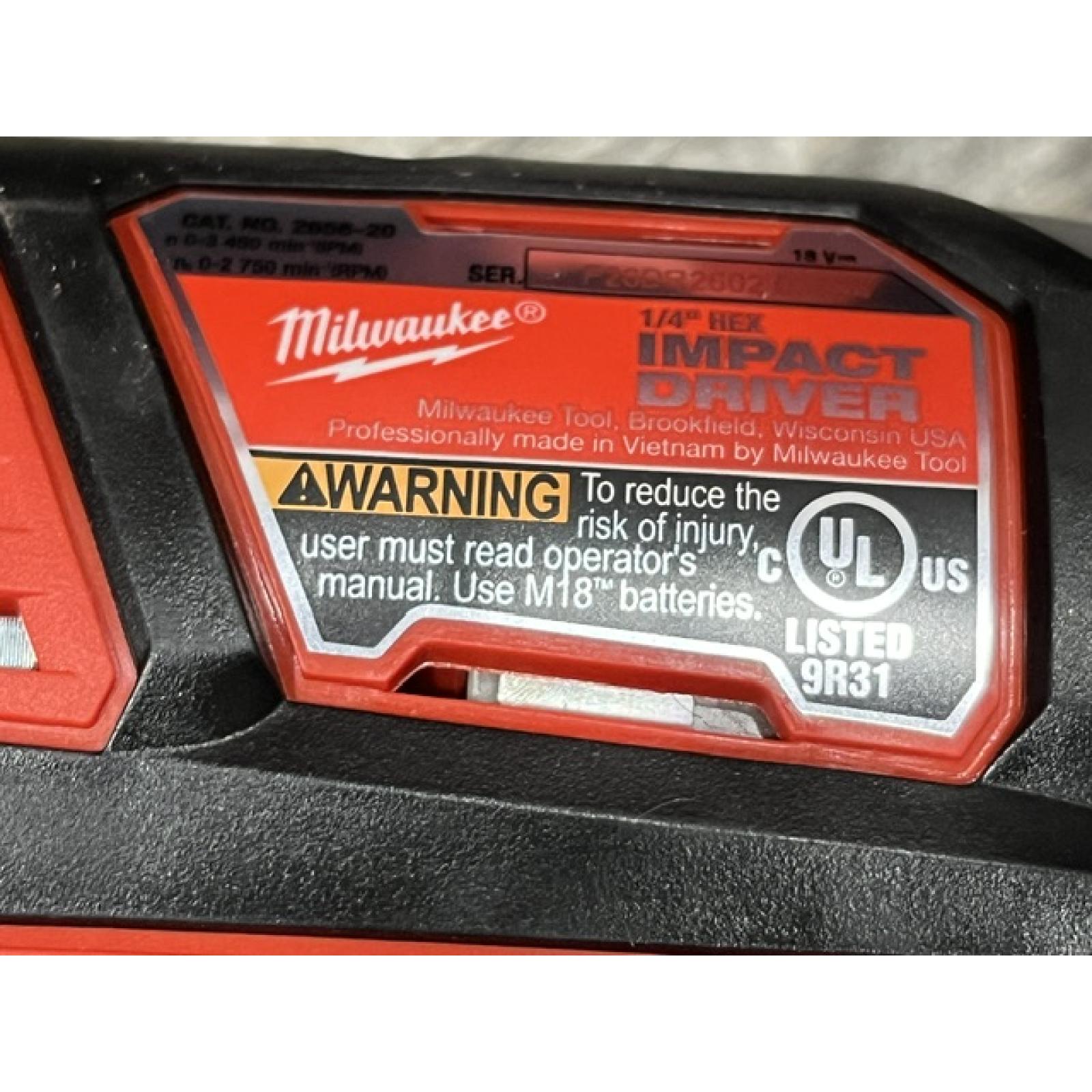 AS-IS Milwaukee 18-Volt Lithium-Ion Cordless (6-Tool) Combo Kit