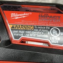 AS-IS Milwaukee 18-Volt Lithium-Ion Cordless (6-Tool) Combo Kit