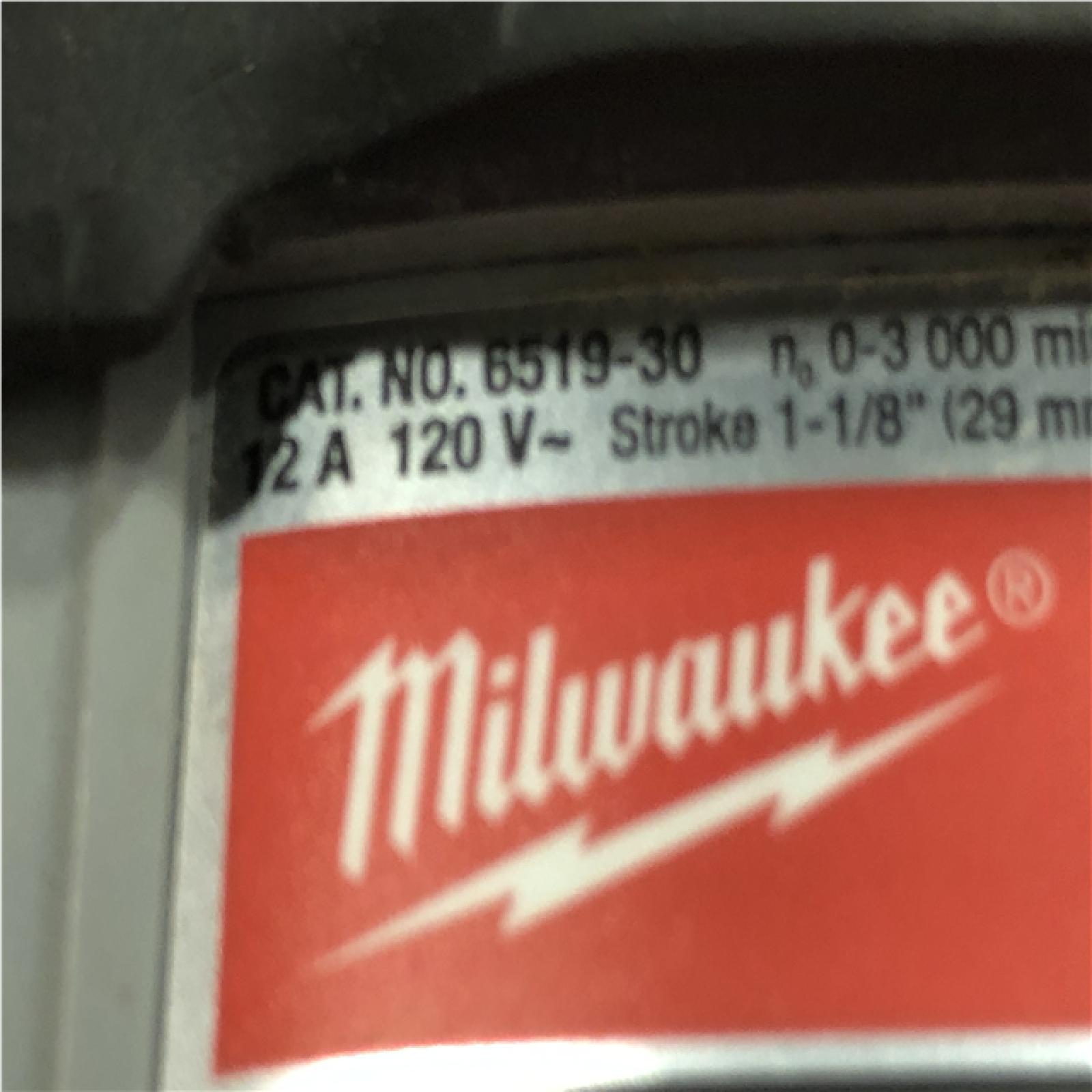 AS-IS Milwaukee 12 Amp SAWZALL Reciprocating Saw with Case