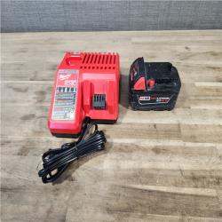 HOUSTON LOCATION - AS-IS Milwaukee M18 1/2 in. Cordless Brushless High Torque Impact Wrench Kit (Battery & Charger)