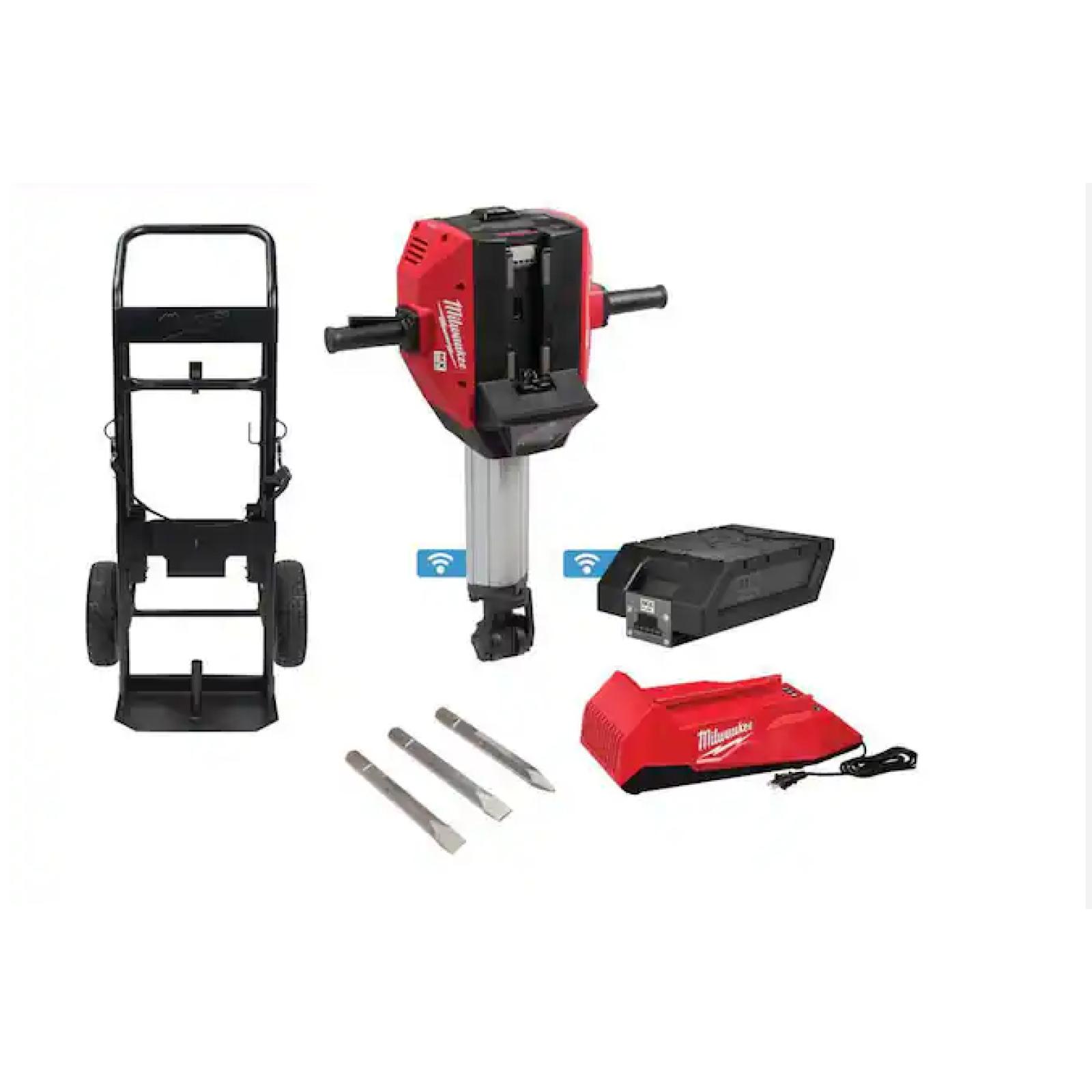 DALLAS LOCATION - Milwaukee MX FUEL Lithium-Ion Cordless 1-1/8 in. Breaker with Battery and Charger