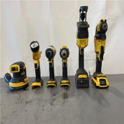 AS-IS - DEWALT 20-Volt MAX Lithium-Ion Cordless 7-Tool Combo Kit