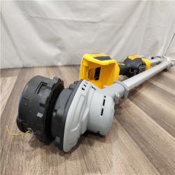 AS-IS-DEWALT 20V MAX 14 in. Brushless Cordless Battery Powered Foldable String Trimmer (Tool Only)