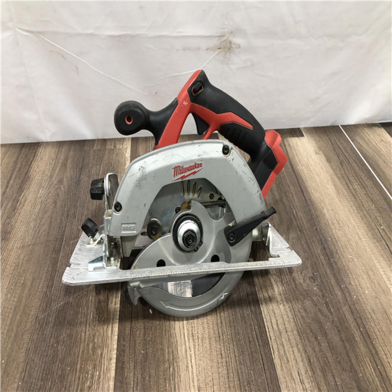 AS-IS Milwaukee 18V Lithium-Ion Cordless 6-1/2 in. Circular Saw (Tool-Only)
