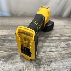AS-IS DEWALT 20-Volt MAX Cordless Brushless 4-1/2 in. Angle Grinder with Slide Switch (Tool Only)