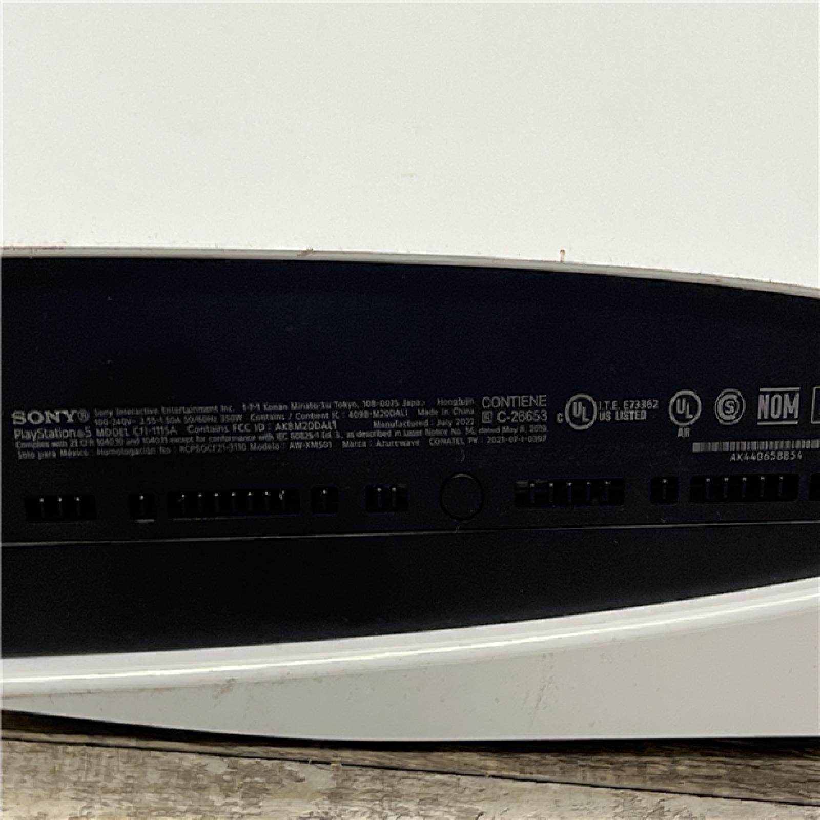 AS-IS Sony PlayStation 5 Console