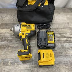 AS-IS DEWALT 20V MAX Lithium-Ion Cordless 1/2 in. Impact Wrench Kit