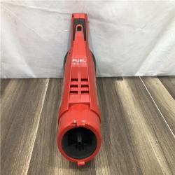 AS-IS Milwaukee  FUEL 120 MPH 500 CFM 18V Brushless Cordless Battery Powered Leaf Blower Kit