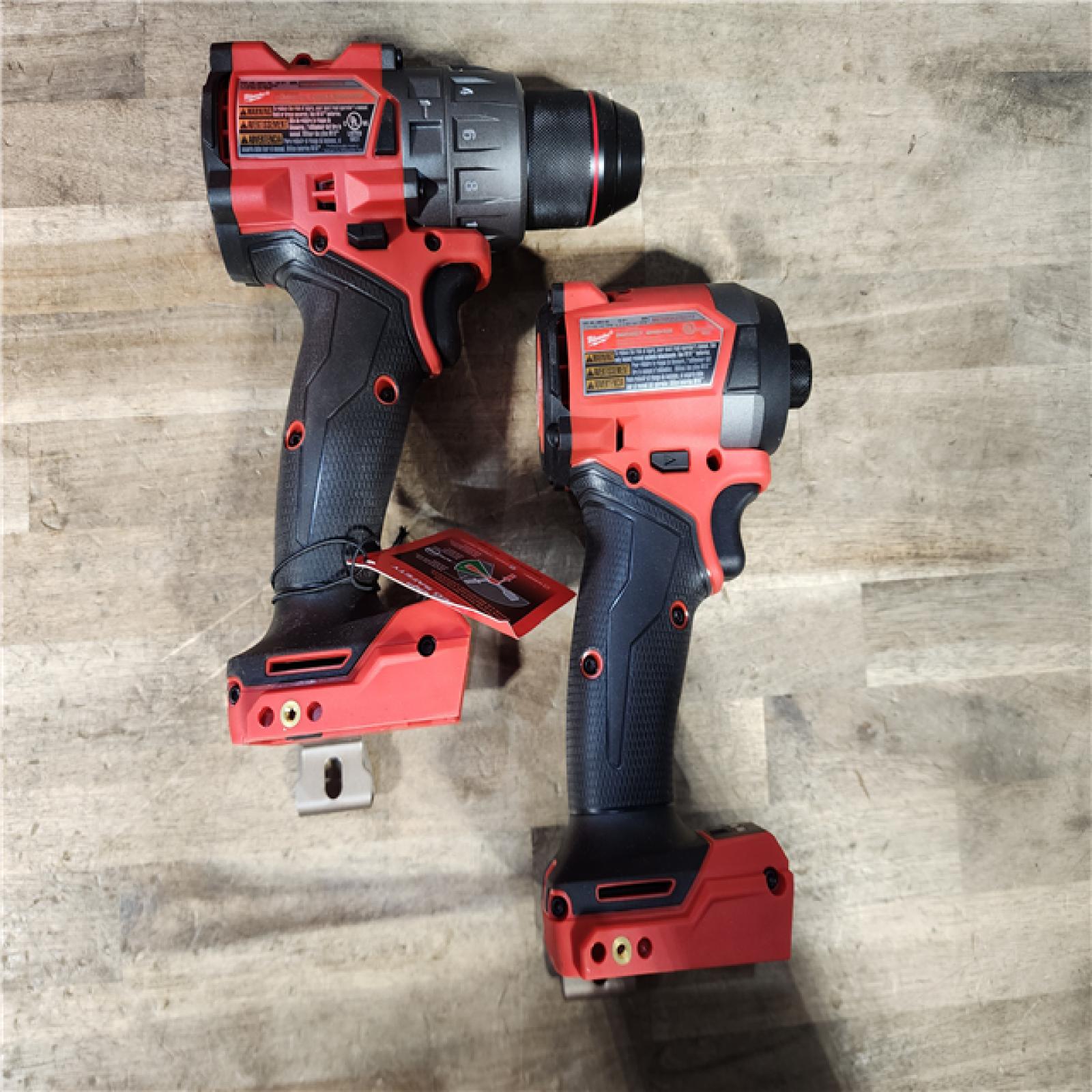 HOUSTON LOCATION - AS-IS (APPEARS LIKE NEW) M18 FUEL 18V Lithium-Ion Brushless Cordless Hammer Drill and Impact Driver Combo Kit (2-Tool) with 2 Batteries