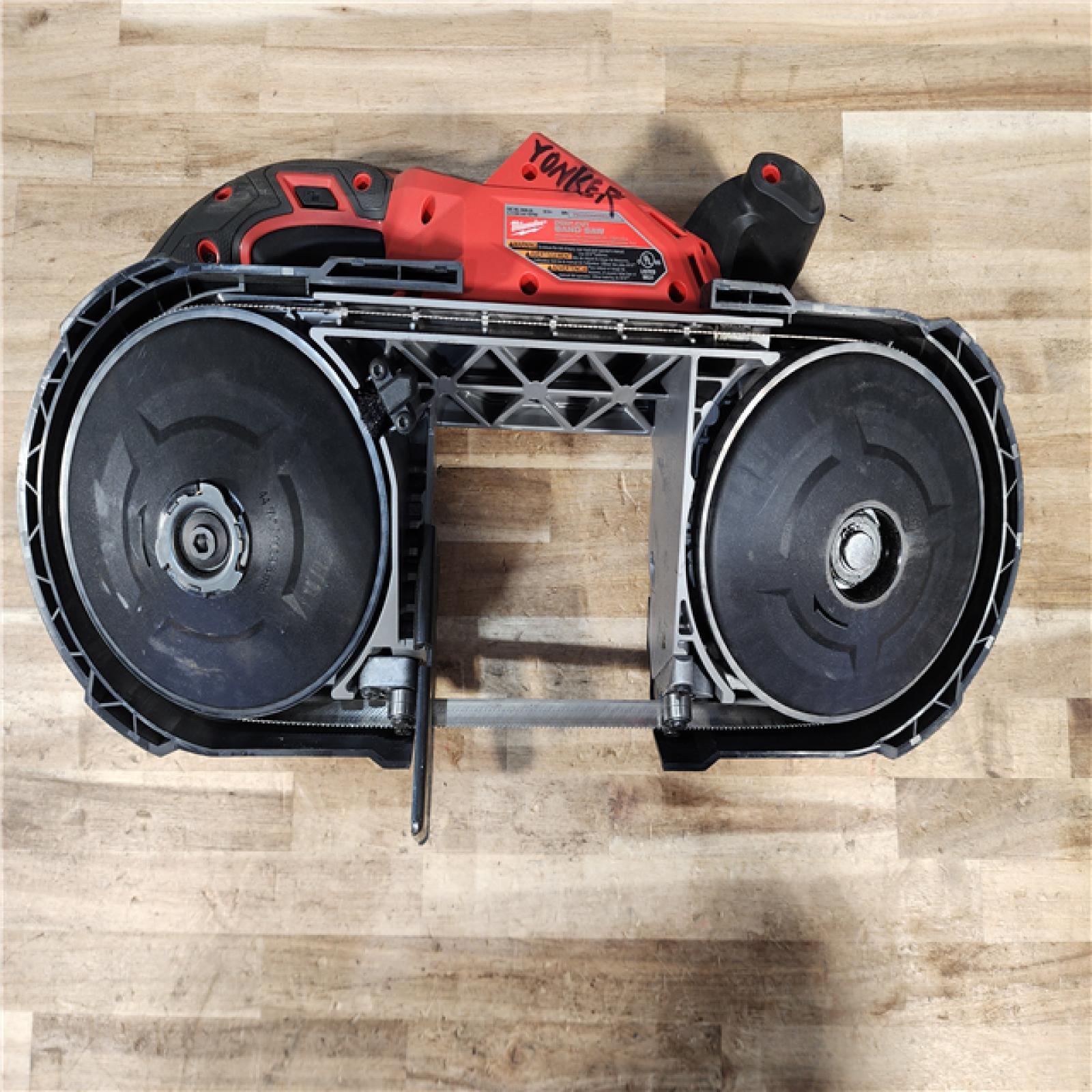 HOUSTON LOCATION - AS-IS Milwaukee FUEL 18V Lithium-Ion Brushless Cordless Deep Cut Band Saw (Tool-Only)