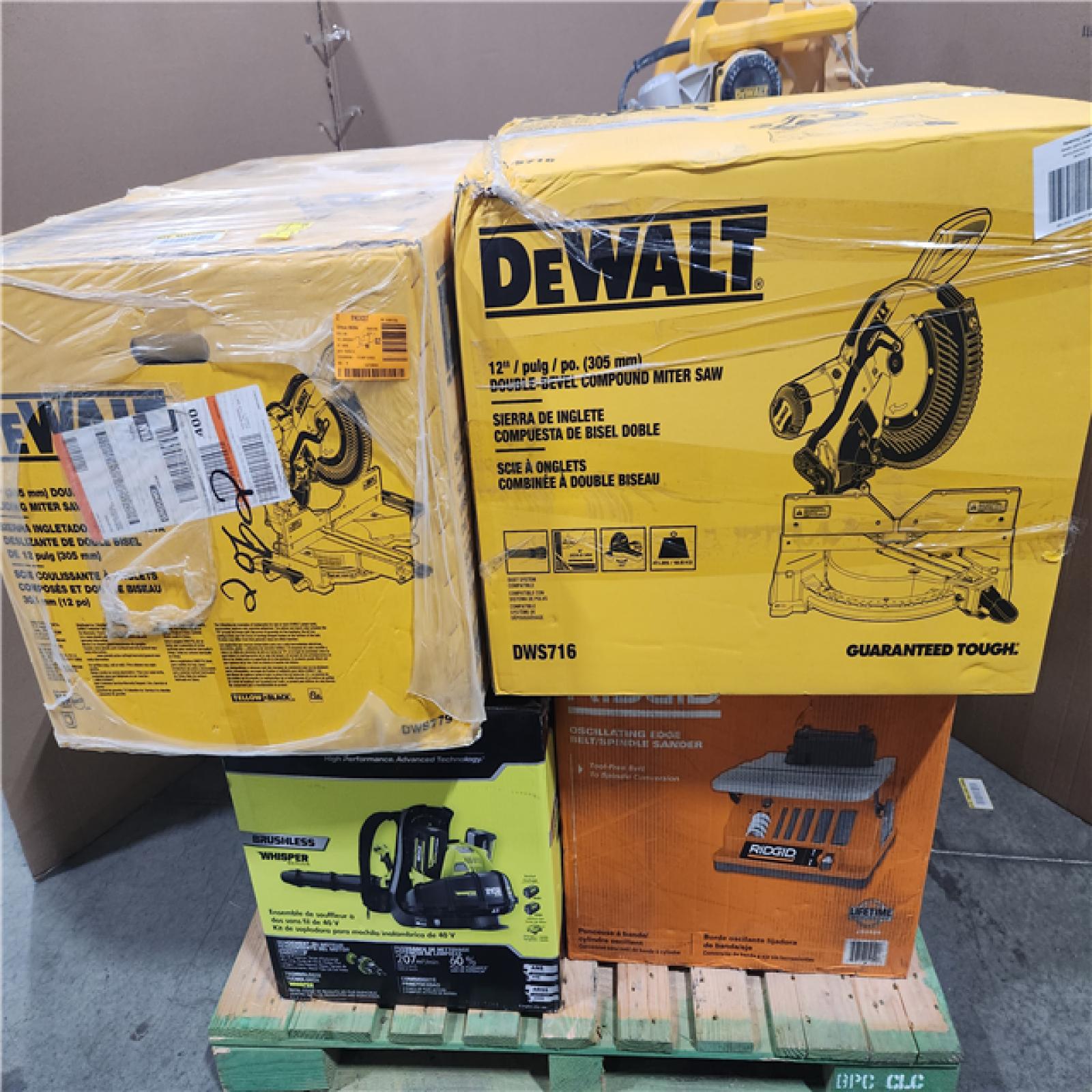 California AS-IS Tool Pallet