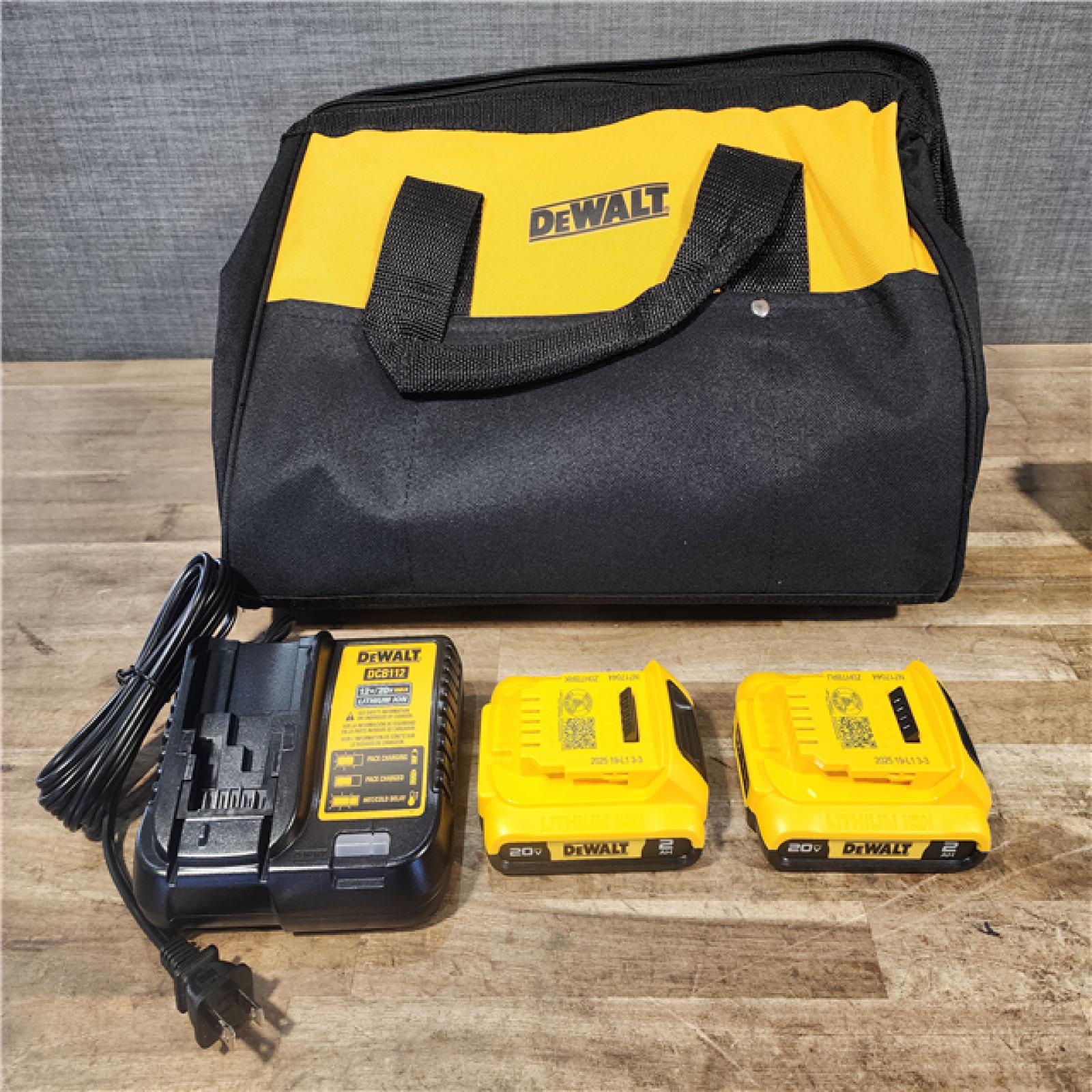 HOUSTON LOCATION - AS-IS DEWALT ATOMIC 20-Volt Lithium-Ion Cordless Brushless (3-Tool) Combo Kit