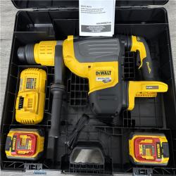 California NEW DeWalt Flex Volt 2 SDS Max Combination Hammer Kit  Includes (2) Batteries  Charger & Hard Case