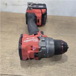 AS-IS Milwaukee FUEL 18V Lithium-Ion Brushless Cordless Hammer Drill and Impact Driver Combo Kit