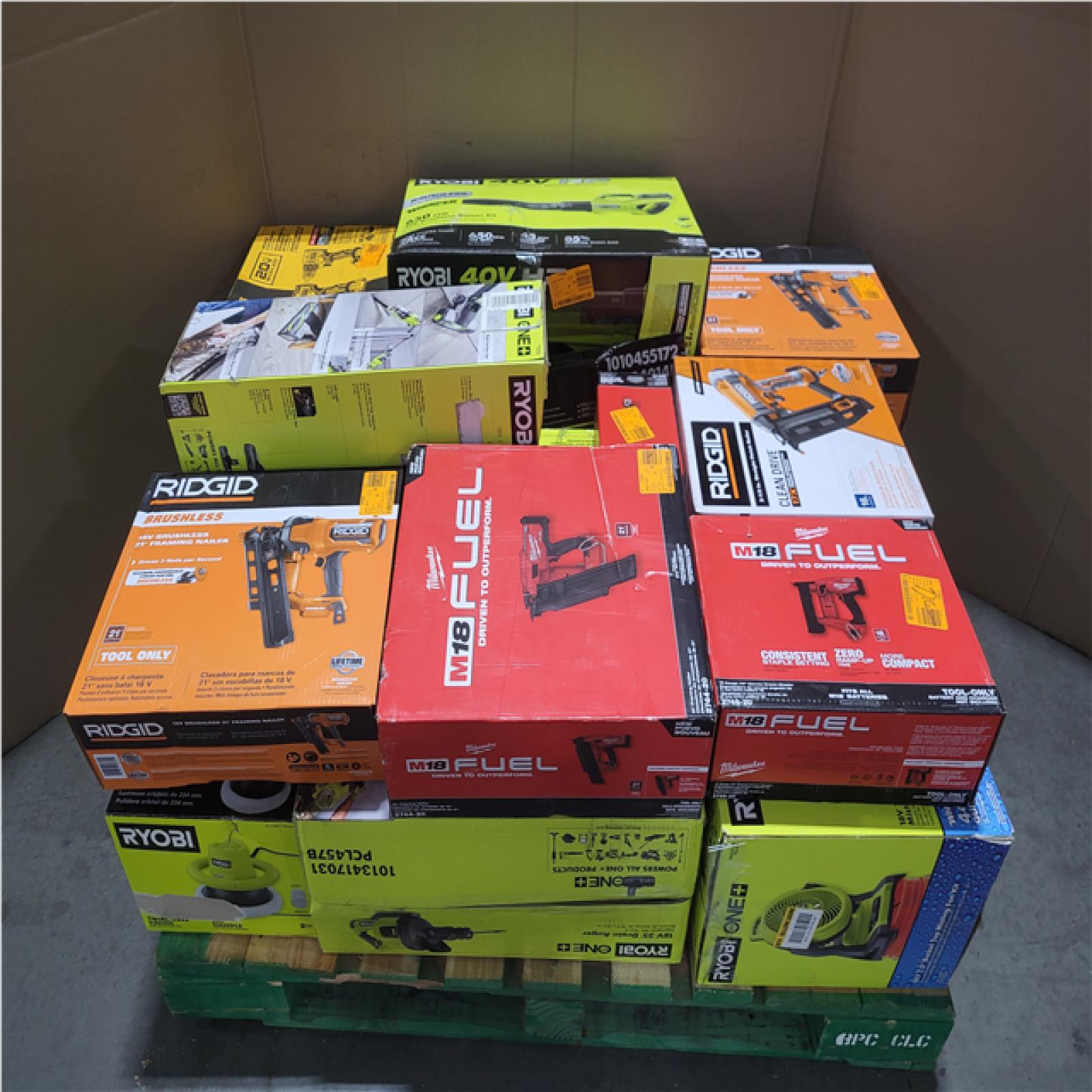 CALIFORNIA AS-IS TOOL PALLET
