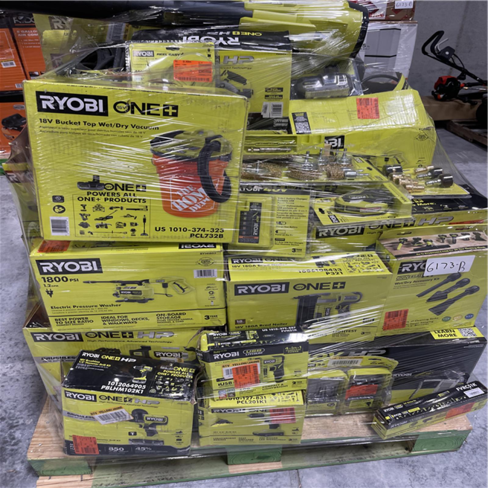 Atlanta Location As-Is Power Tools Partial Truckload (13 Pallets) 6175-B
