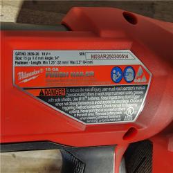 HOUSTON LOCATION - AS-IS Milwaukee 2839-20 M18 FUEL 15 Ga. 18 Volt Brushless Angled Finish Nailer (TOOL ONLY)