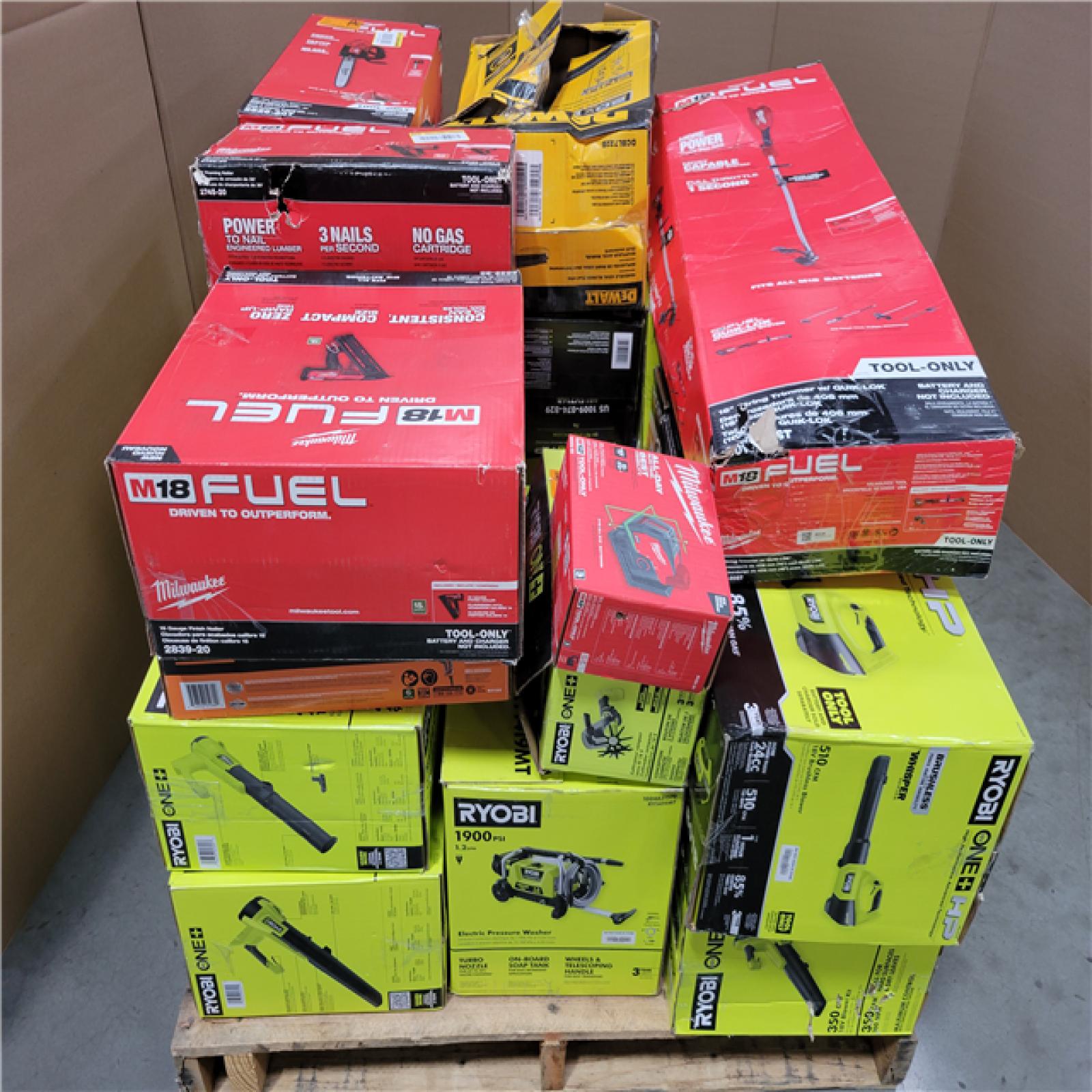 CALIFORNIA AS-IS TOOL PALLET
