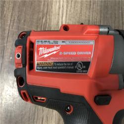 AS-IS Milwaukee FUEL 12V Lithium-Ion Brushless Cordless 1/4 in. Hex 2-Speed Screwdriver (Tool-Only)