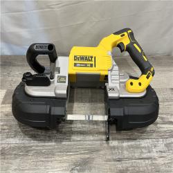AS-IS DEWALT 20-Volt MAX Lithium-Ion Cordless Brushless Deep Cut Band Saw (Tool-Only)