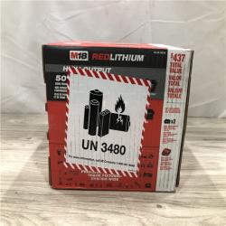 NEW! - Milwaukee 18-Volt Lithium-Ion High Output Battery Starter Kit