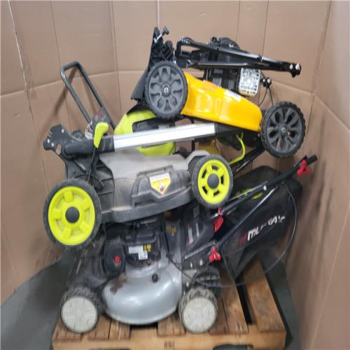 CALIFORNIA AS-IS OUTDOOR POWER EQUIPMENT
