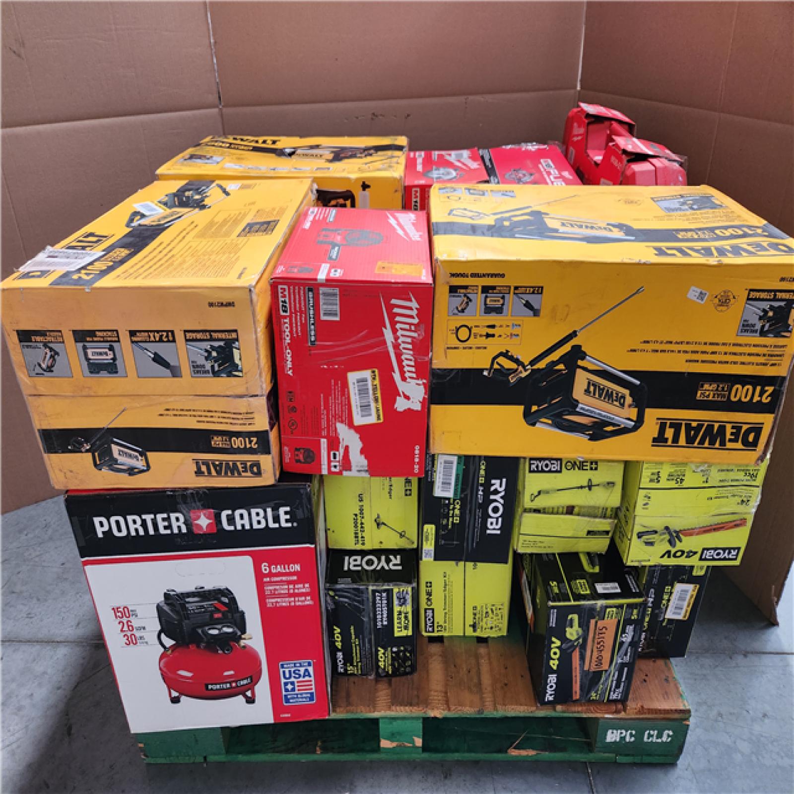CALIFORNIA AS-IS TOOL PALLET