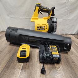 AS-IS- DeWalt Brushless Cordless Battery Powered Handheld Leaf Blower Kit