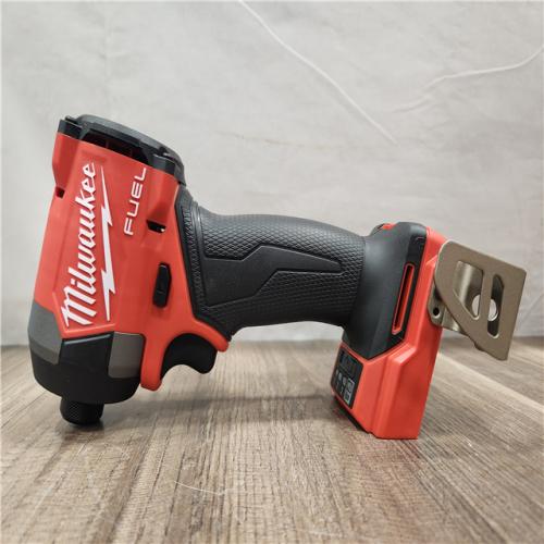AS-IS- Milwaukee 18V Lithium-Ion Brushless Cordless 1/4 Hex Impact Driver (Tool-Only)