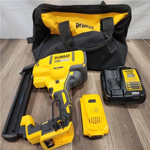 LIKE NEW! - DEWALT XR 18 GA NARROW CROWN STAPLER KIT