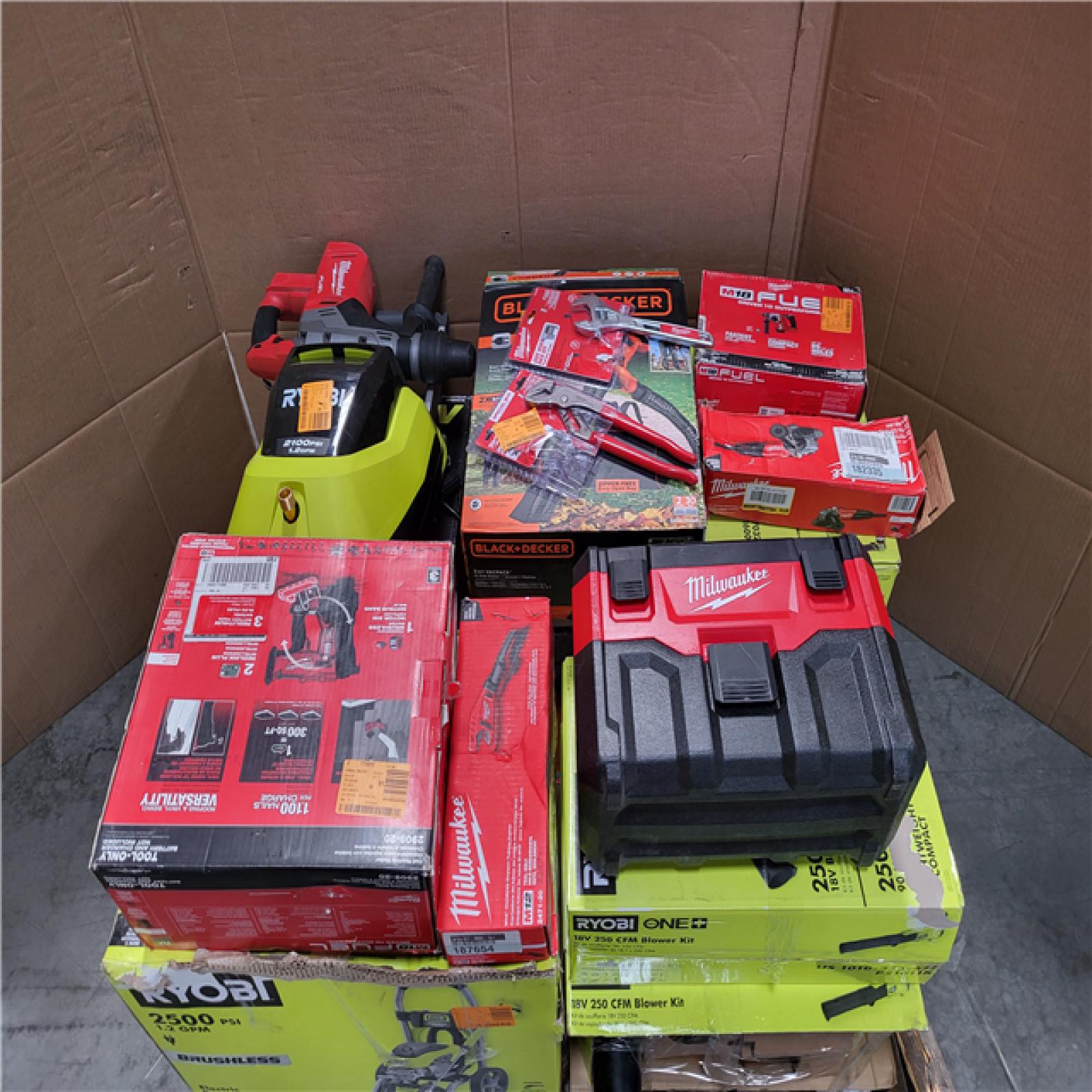 CALIFORNIA AS-IS TOOL PALLET
