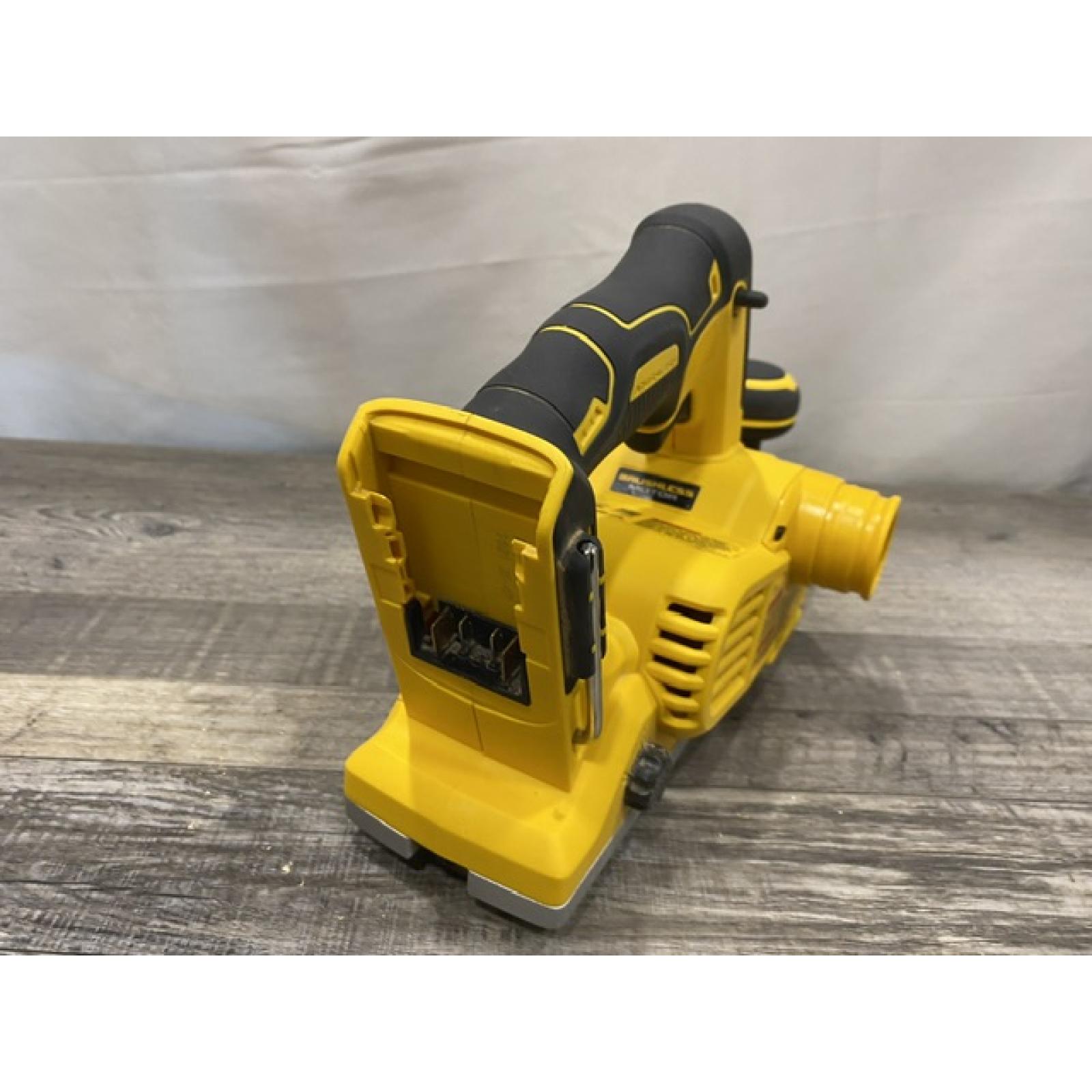 AS-IS DEWALT 20V MAX XR Cordless Brushless 3-1/4 in. Planer (Tool Only)