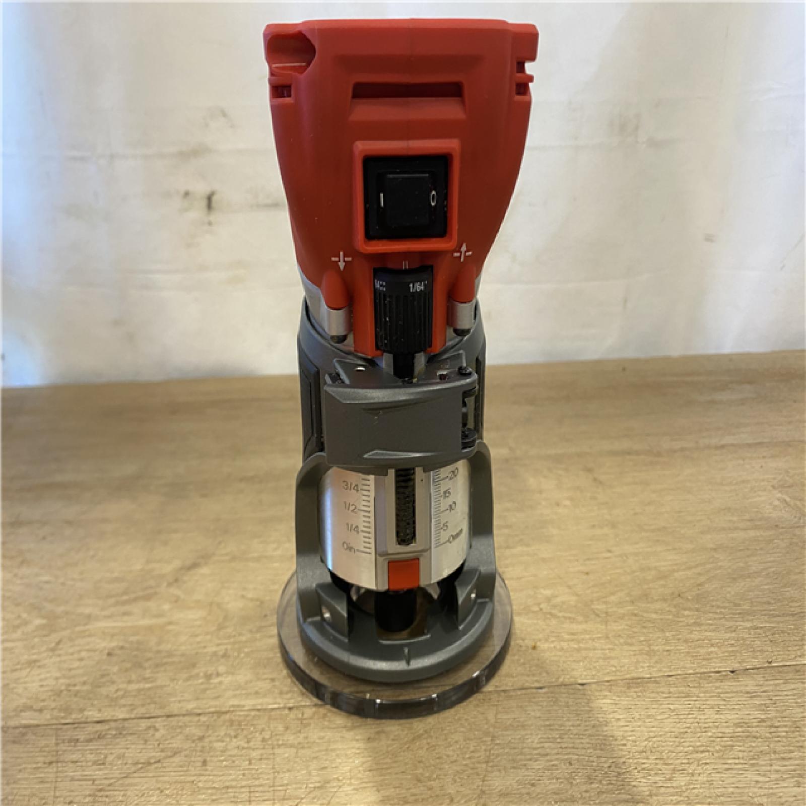AS-IS Milwaukee FUEL 18V Lithium-Ion Brushless Cordless Compact Router (Tool-Only)