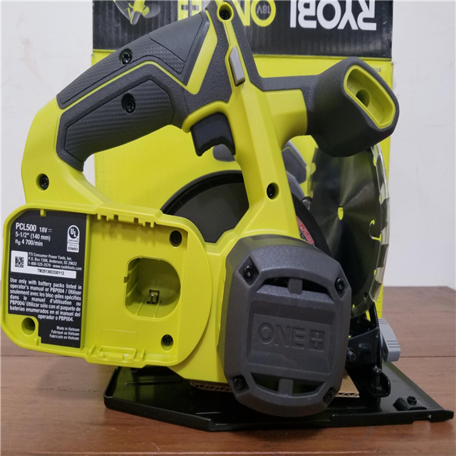 California NEW Ryobi One+ 18V 5-1/2 Circular Saw