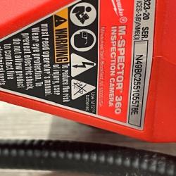 AS-IS Milwaukee 12V Lithium-Ion Cordless M-SPECTOR 360-Degree 4 ft. Inspection Camera Kit