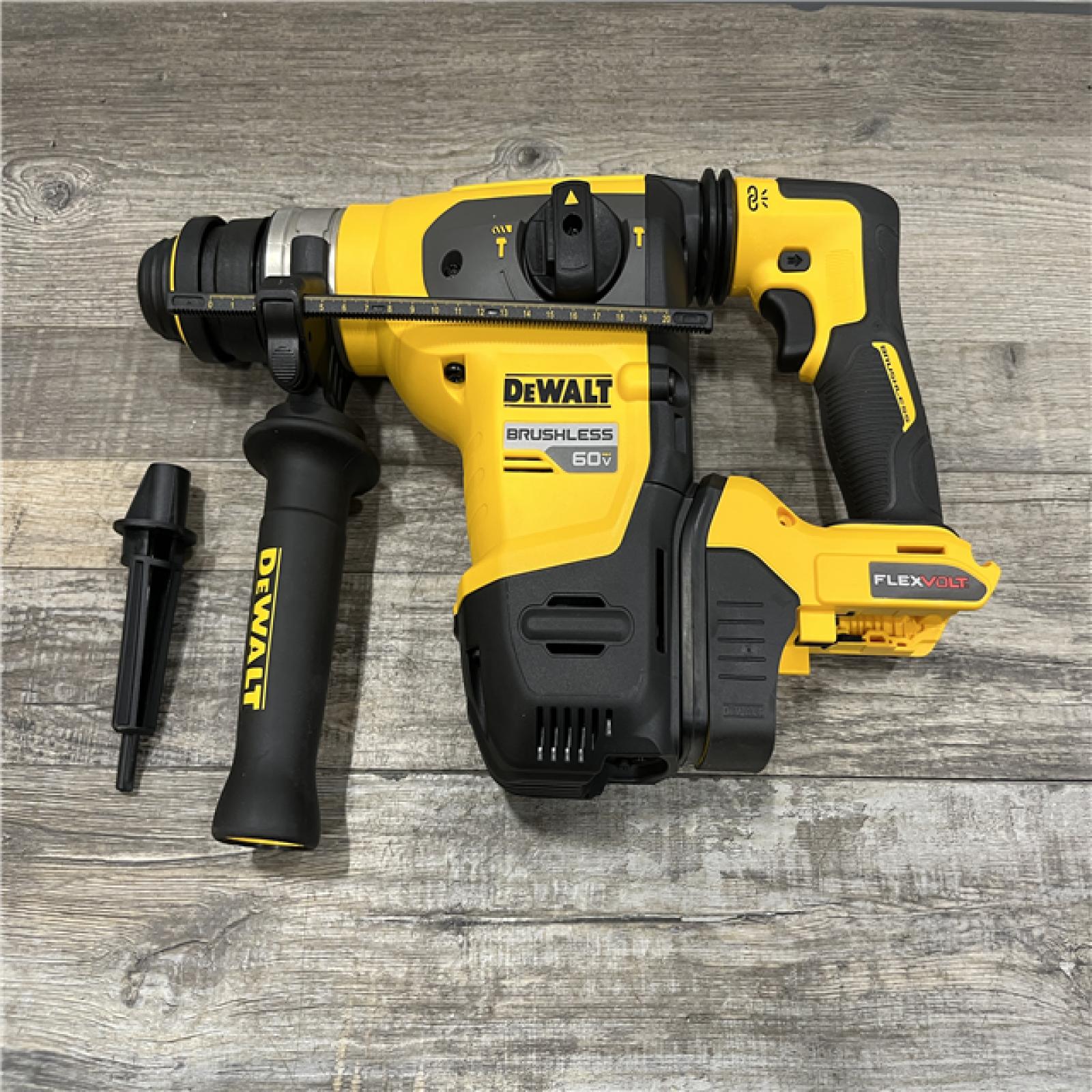 AS-IS DEWALT FLEXVOLT 60V MAX Cordless 1-1/4 in. SDS Plus Rotary Hammer (Tool Only)