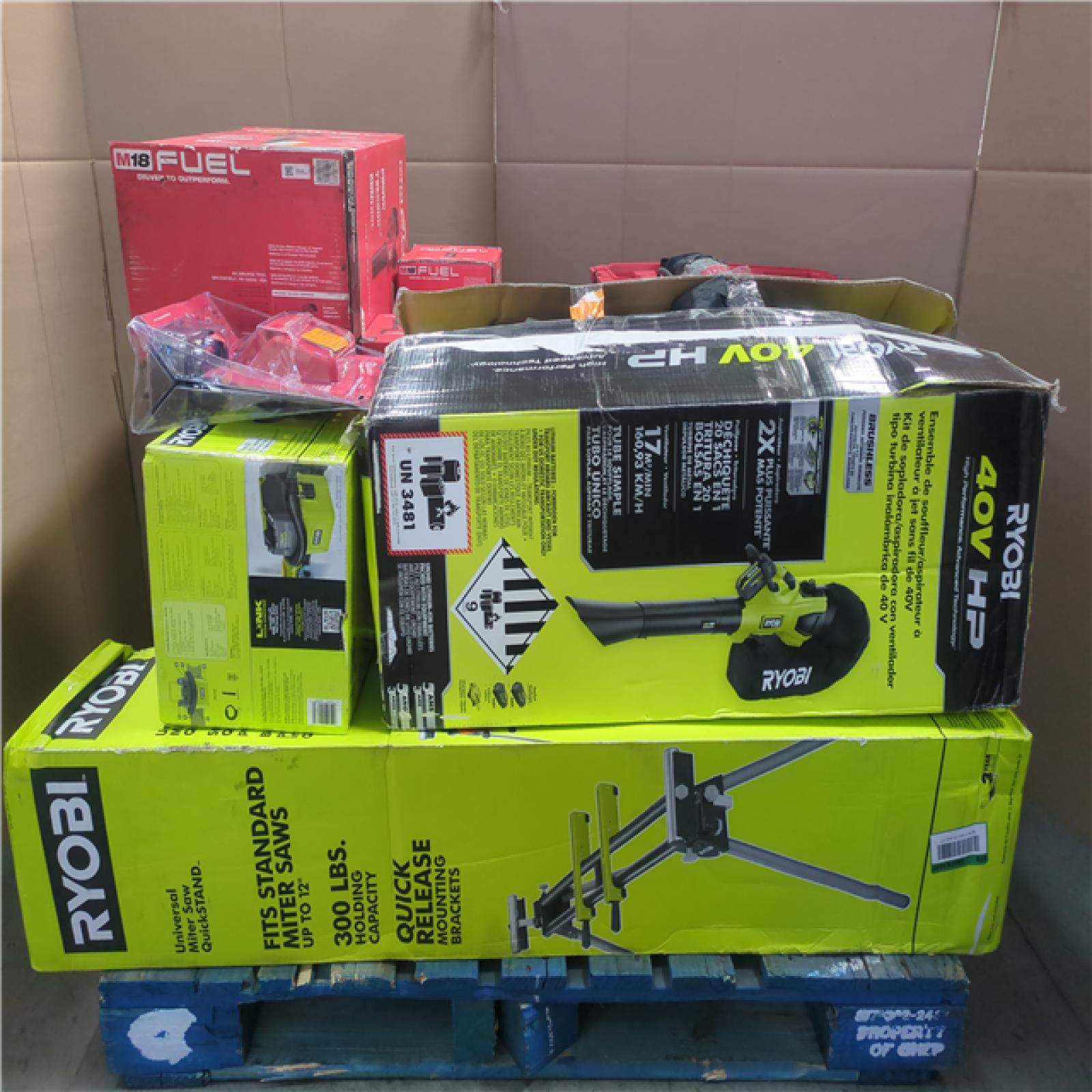 CALIFORNIA AS-IS TOOL PALLET