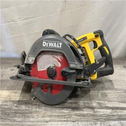 AS-IS DEWALT FLEXVOLT 60V MAX Cordless Brushless 7-1/4 in. Wormdrive Style Circular Saw (Tool Only)