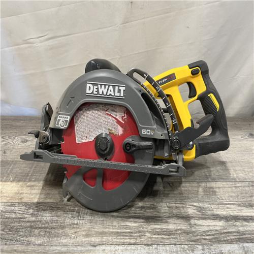 AS-IS DEWALT FLEXVOLT 60V MAX Cordless Brushless 7-1/4 in. Wormdrive Style Circular Saw (Tool Only)