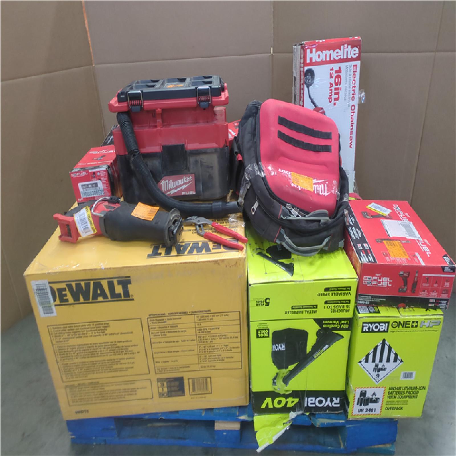 CALIFORNIA AS-IS TOOL PALLET